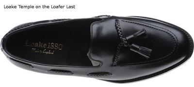 Loake Temple on the Loafer Last