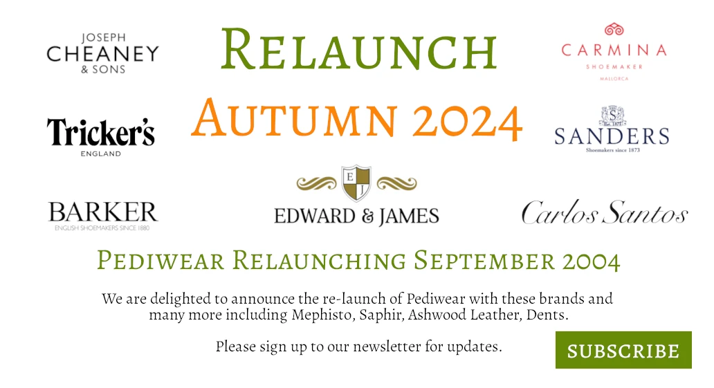 Pediwear Clearance Sale Ends 21st July. Relaunching September 2024.