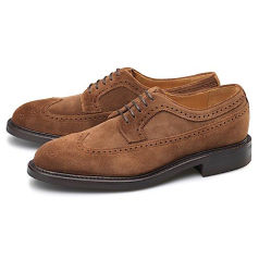 Carlos Santos Suede Longwing Brogue 1046