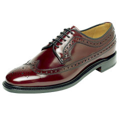 Edward and James Anthony Burgundy Leather Sole