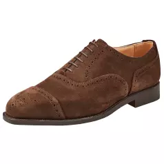 Trickers Kensington Chocolate Repello Suede