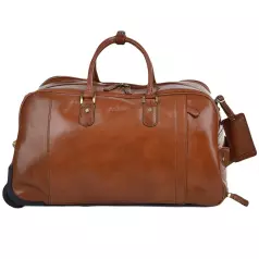 Ashwood Leather Albert Wheeled Travel Holdall