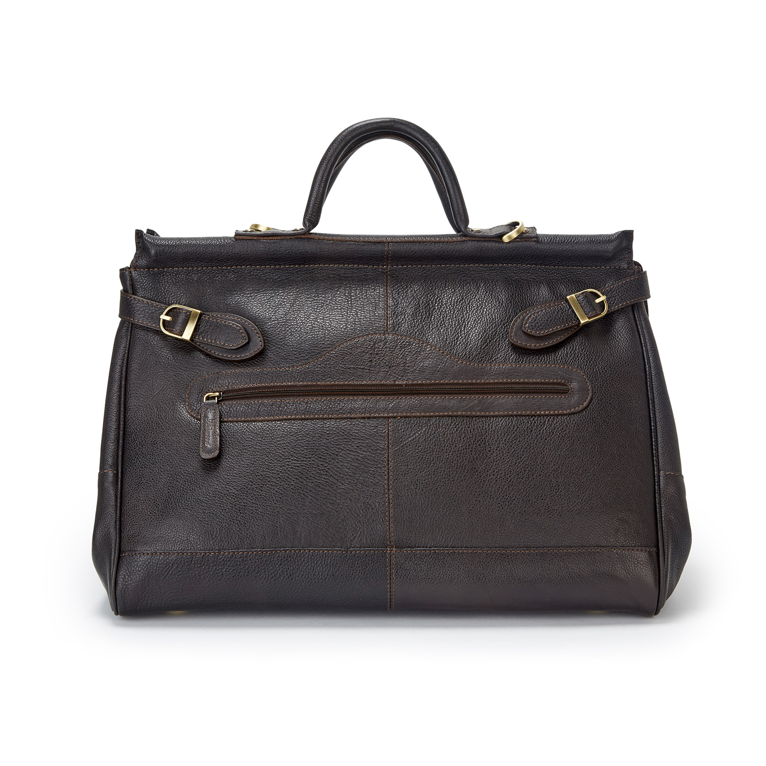 weekend holdall leather