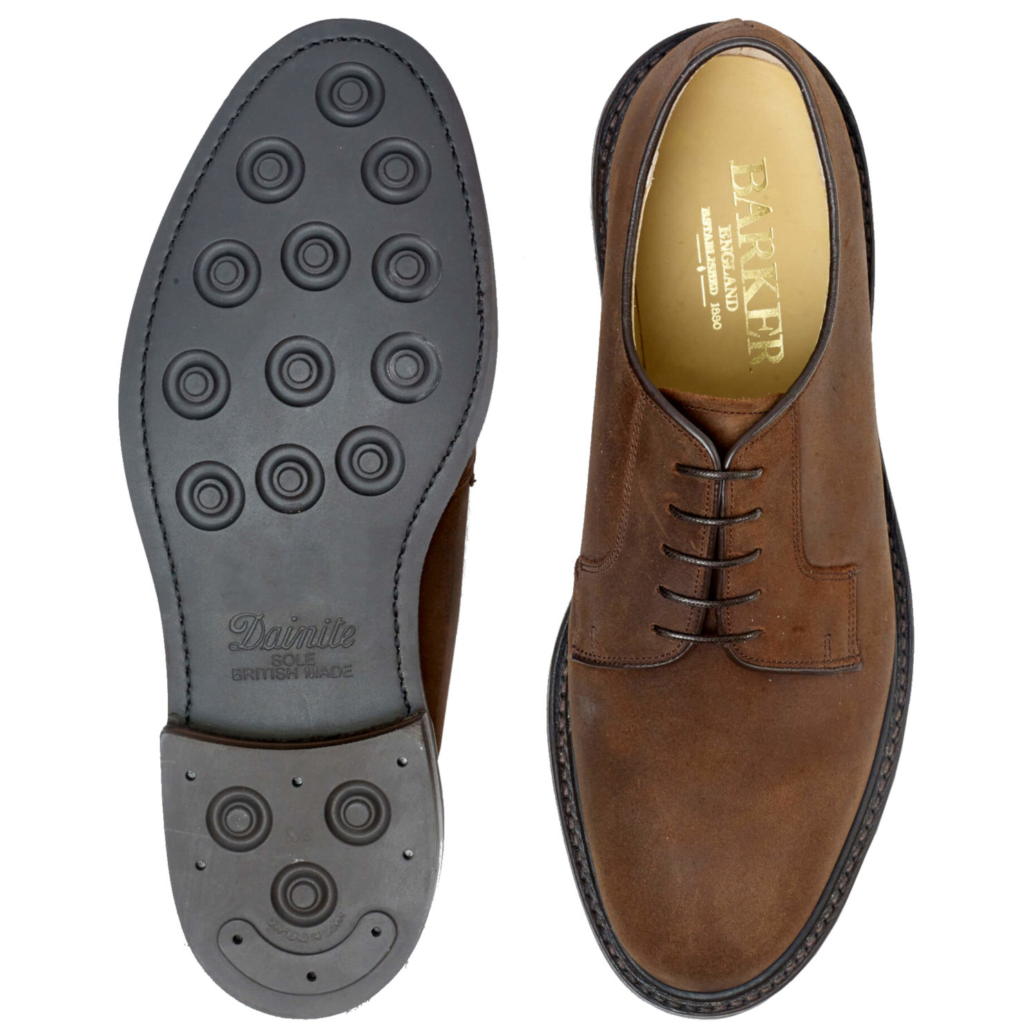 Barker Nairn Waxy Suede - Pediwear Footwear