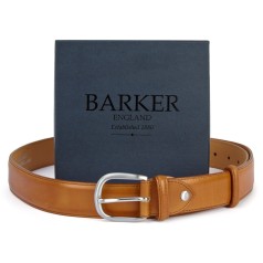 Barker Cedar Calf Belt