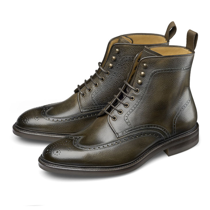 Carlos Santos Brogue Derby Boot - 8922 - Pediwear Footwear