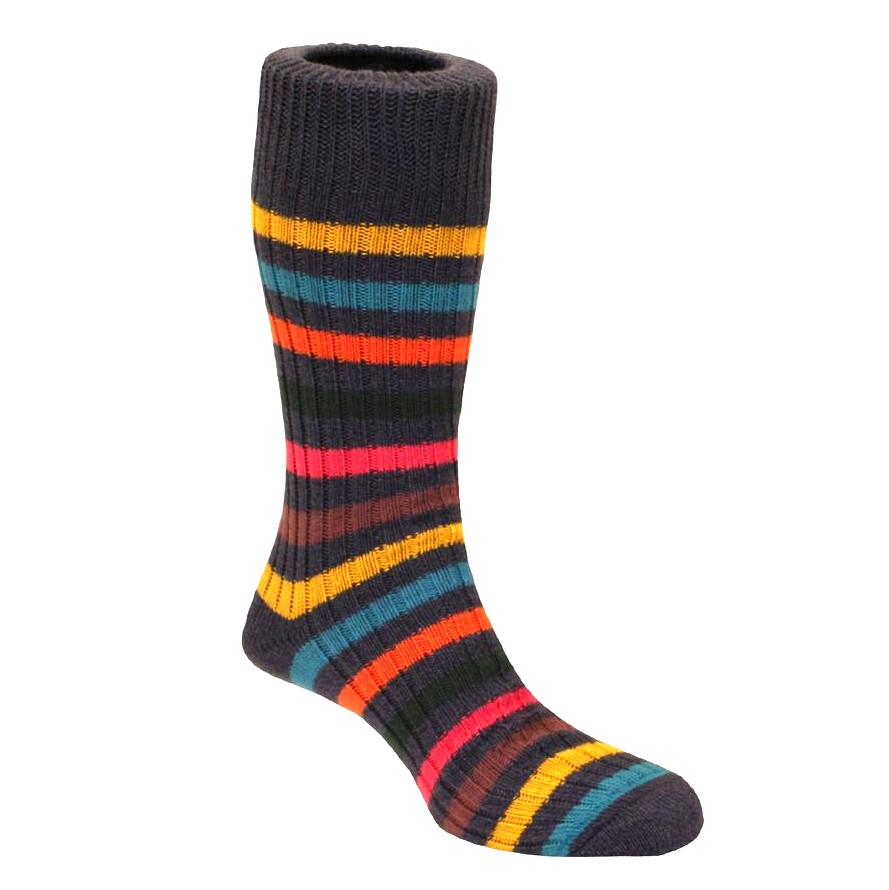 Corgi Socks Multicoloured Stripes