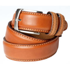 Edward and James Tan Leather Belt