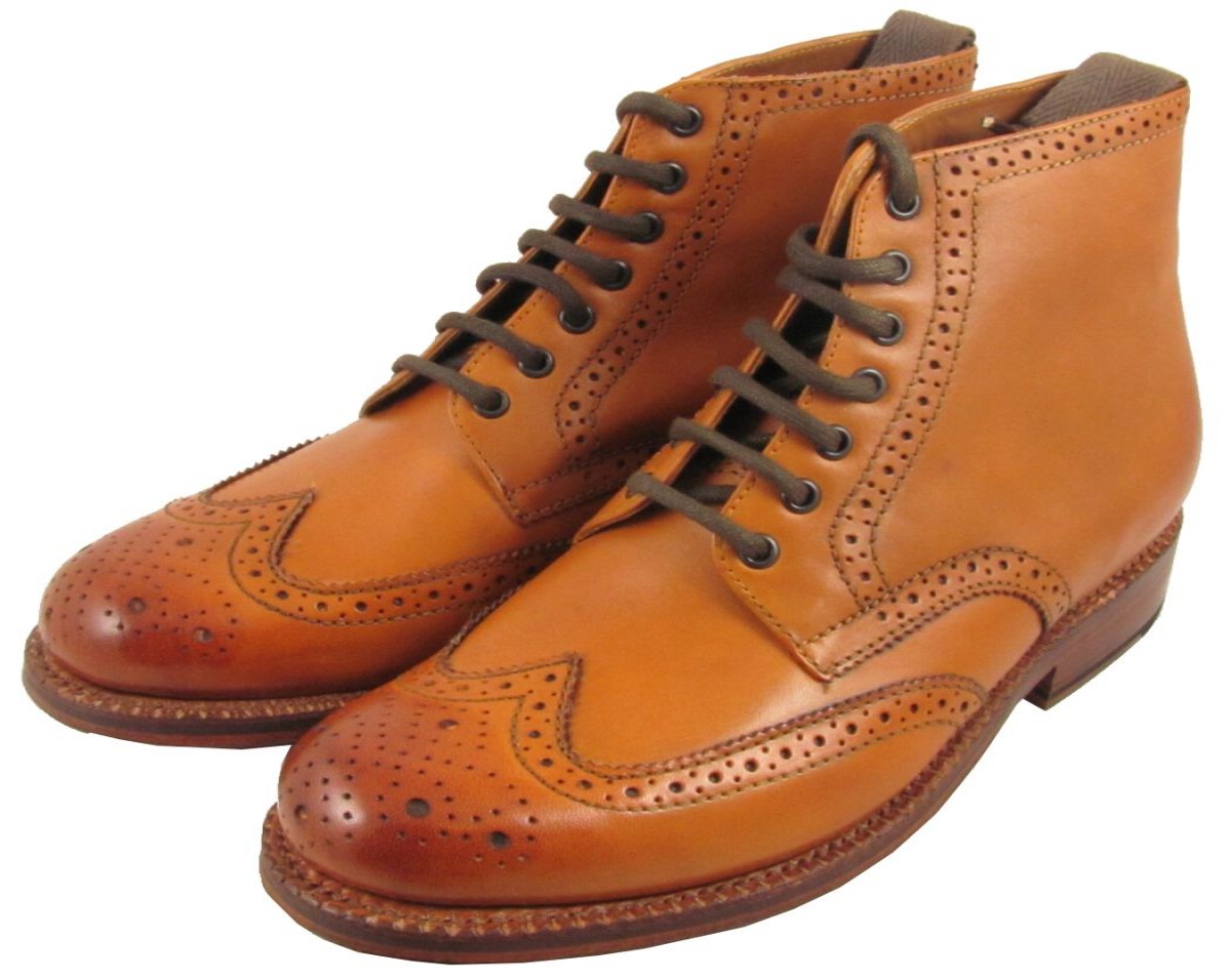 Grenson Sharp Tan Calf - Pediwear Footwear