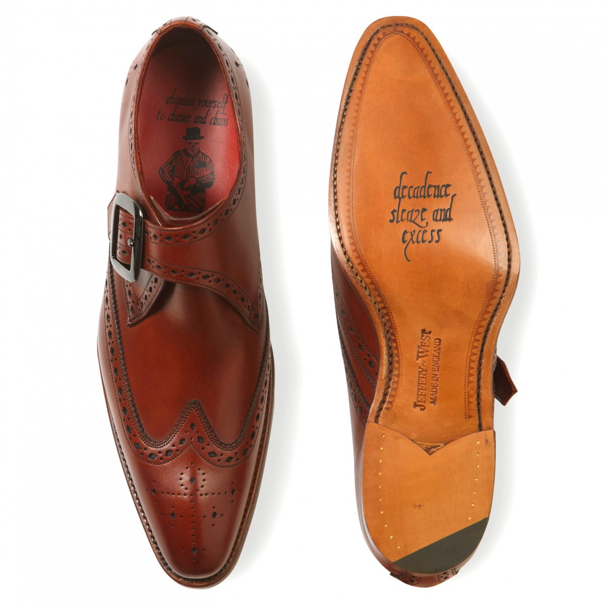 Jeffery West Brilleaux Monk - Pediwear Footwear