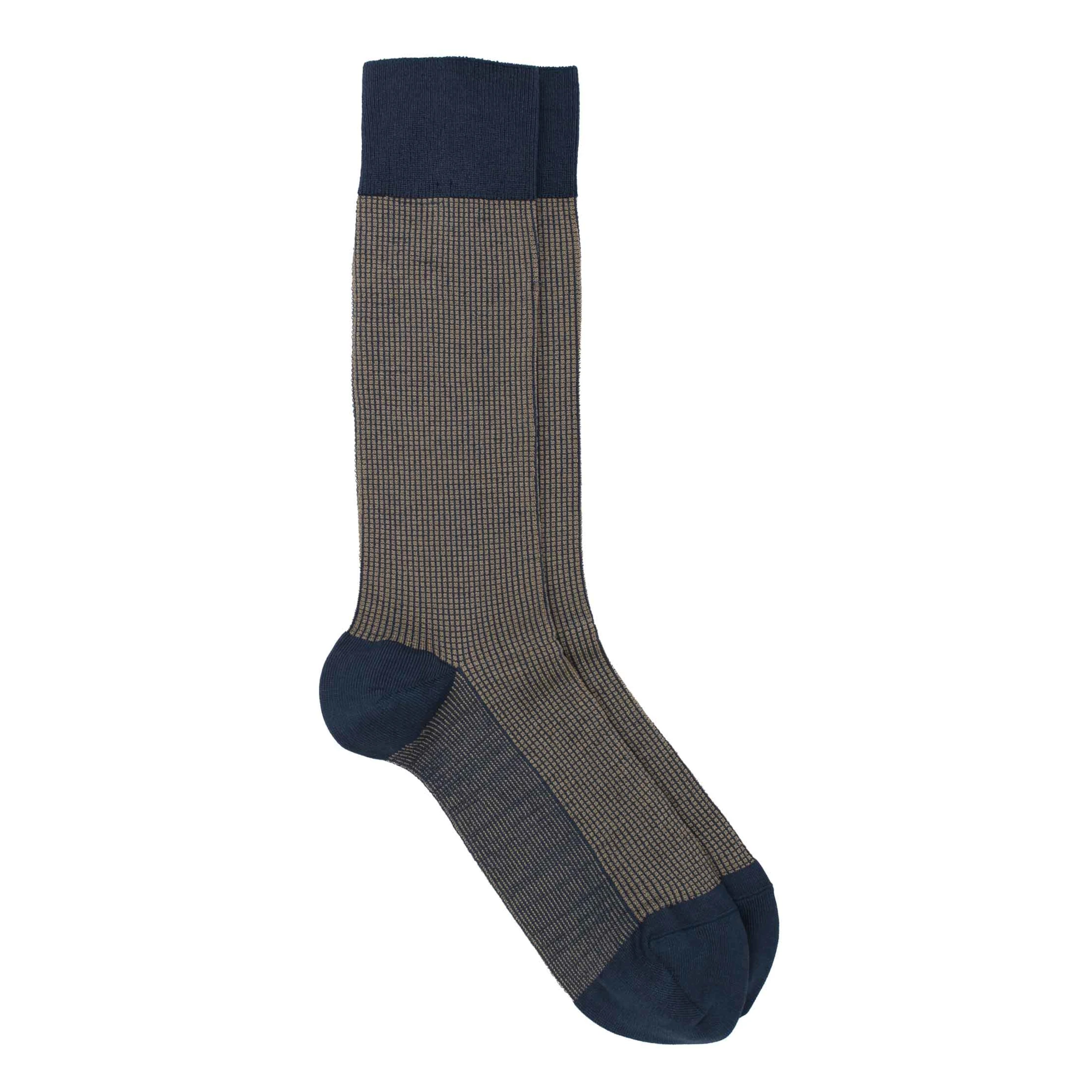 Large Image of Pedemeia Socks Fine Check Cotton Pedemeia Socks Fine Check Cotton