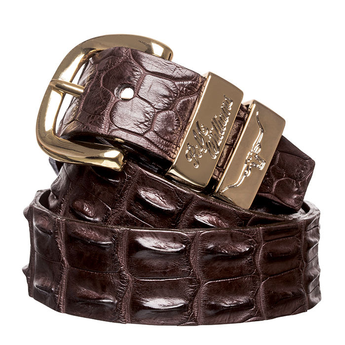 RM Williams CB660.41.  Crocodile Leather Belt