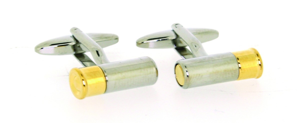 Soprano Accessories Silver and Gold Shotgun Cartridge