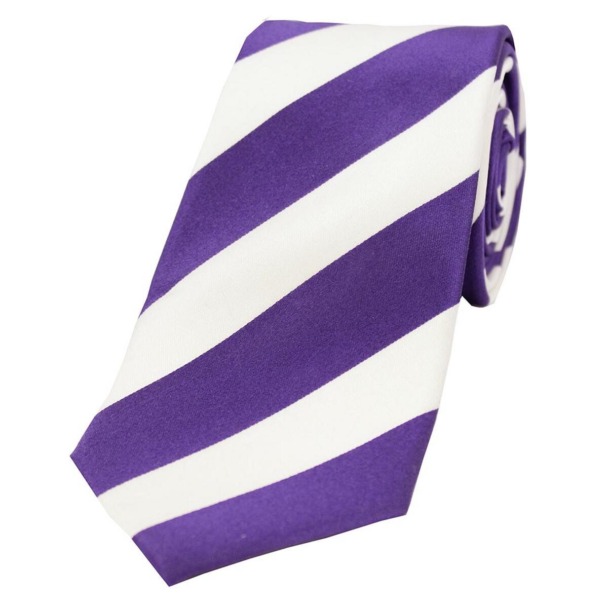 Soprano Accessories Purple and White Bold Striped - Pediwear Accessories
