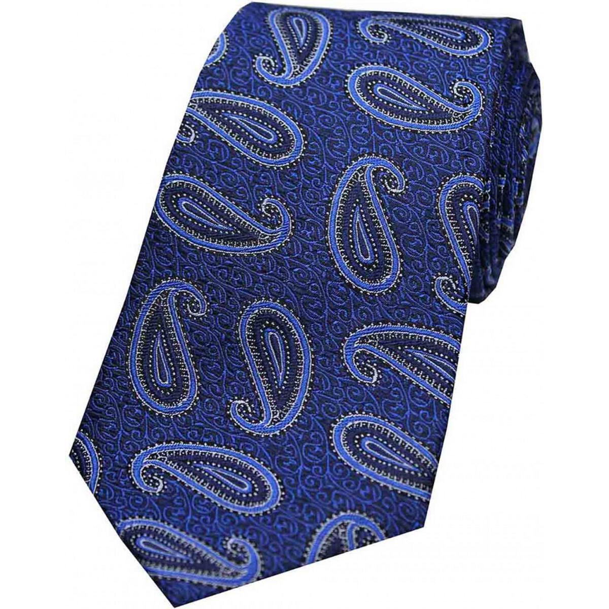 Soprano Accessories Paisley Pattern on Blue Tapestry
