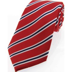 Soprano Accessories Red with White and Navy Stripes